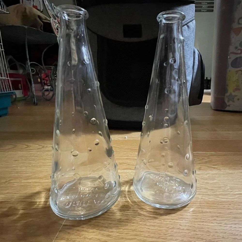 IKEA flower stem glass vases